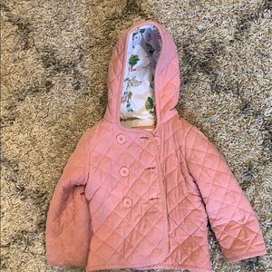 Pink corduroy Boden peacoat